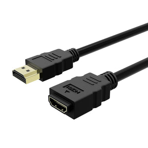 Simplecom CAH305 0.5M High Speed HDMI Extension Cable UltraHD M/F (1.6ft)