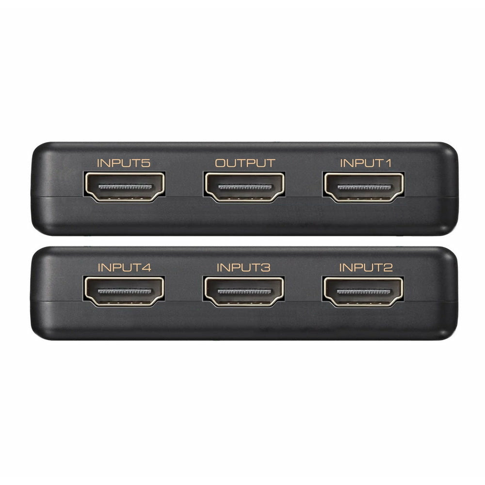 Simplecom CM305 Ultra HD 5 Way HDMI Switch 5 IN 1 OUT Splitter 4K@60Hz