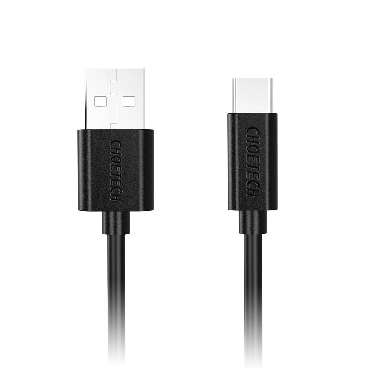CHOETECH AC0004 USB-A to USB-C Charge &amp; Sync Cable 3M Black
