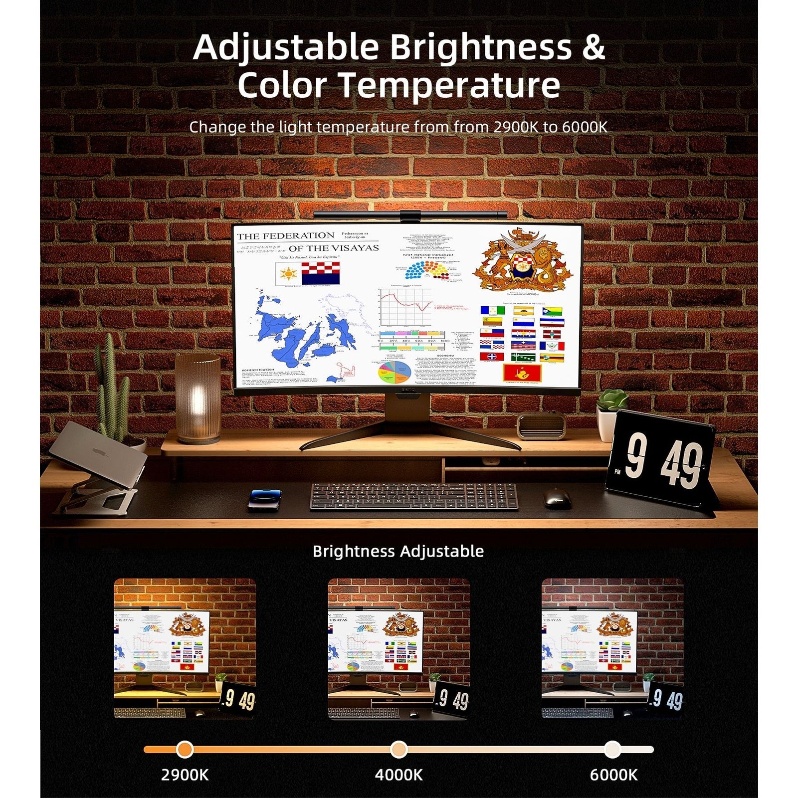 CHOETECH E1132  Elesense Computer Back Light Bar