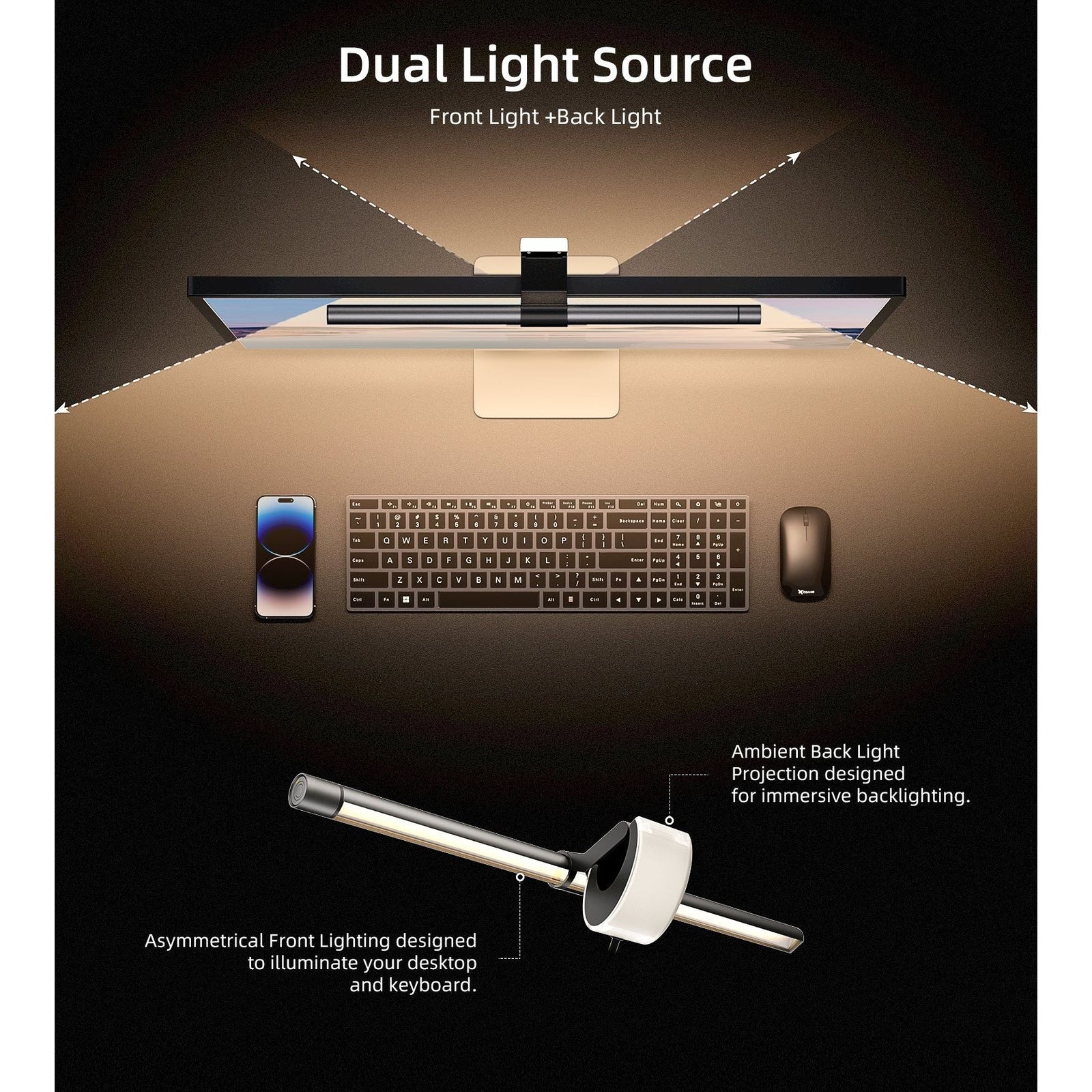 CHOETECH E1132  Elesense Computer Back Light Bar