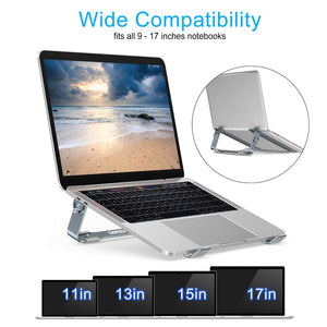 CHOETECH H033 Detachable Aluminum Cooling Laptop Stand Grey