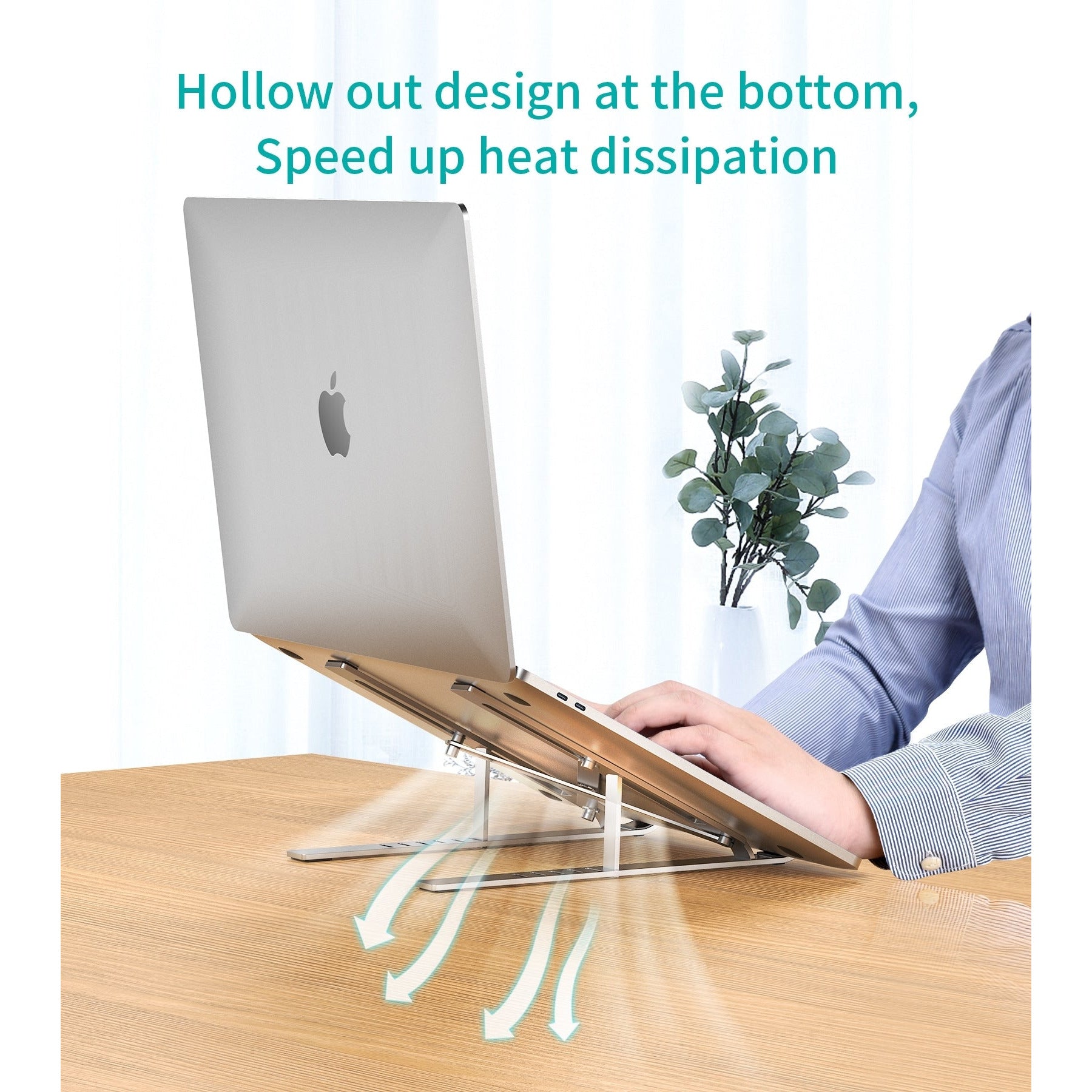 CHOETECH H045-SL Aluminum Foldable Laptop Stand