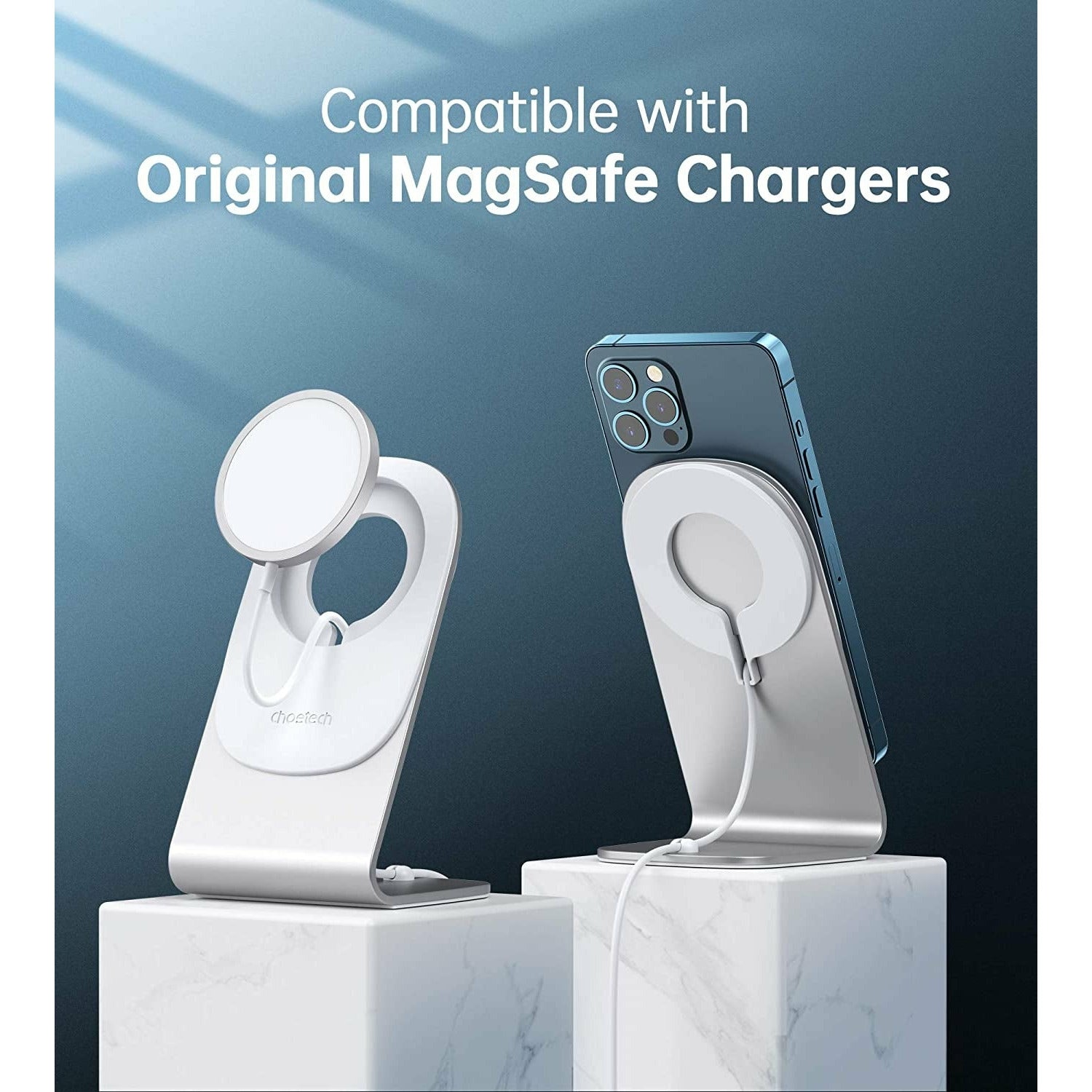 Choetech H046 Phone Stand For MagSafe Charger Aluminum (Stand Only)