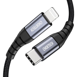 CHOETECH IP0042 USB-C MFI Certified iPhone Cable 3M