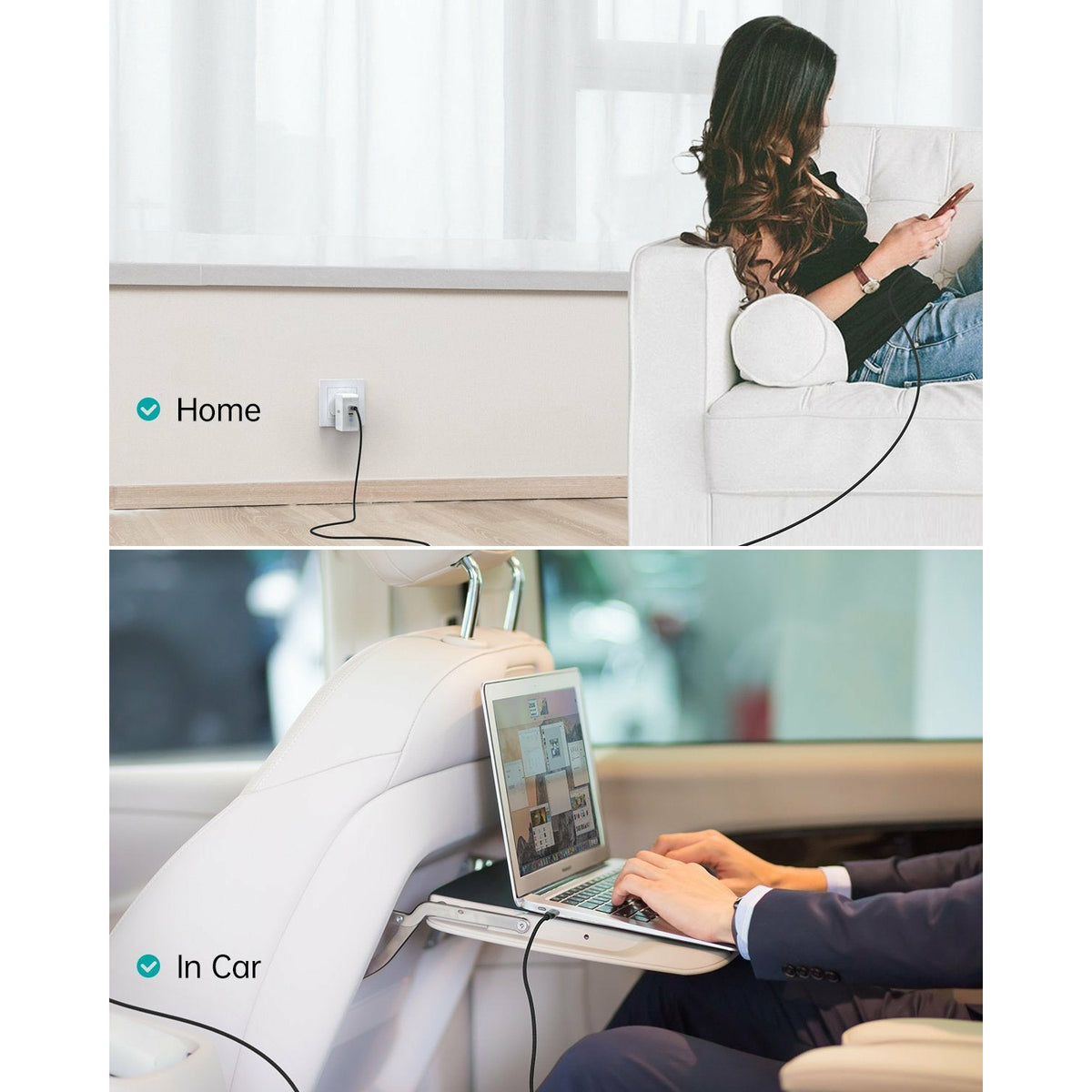 CHOETECH MIX00073 (XCC-1002 x2) 100W USB-C Braided Fast Charging Cable 1.8M 2 Pack