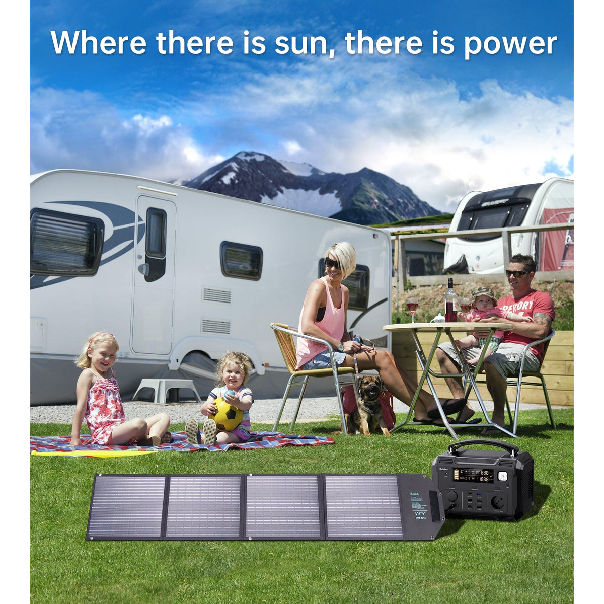 CHOETECH SC009 100W Foldable Solar Charger