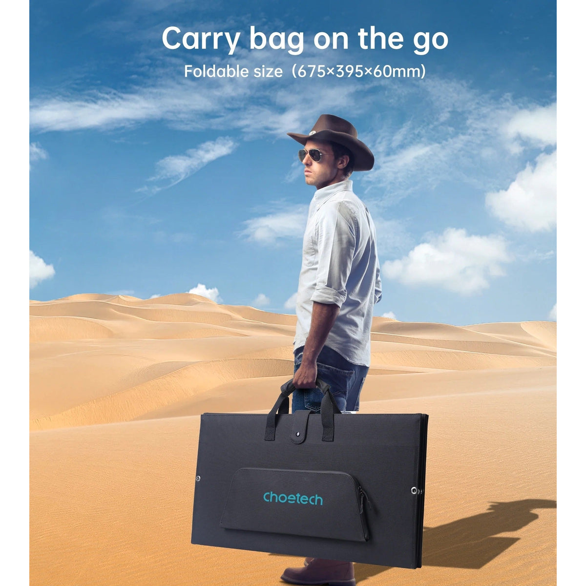CHOETECH SC010 160W Foldable Solar Charger
