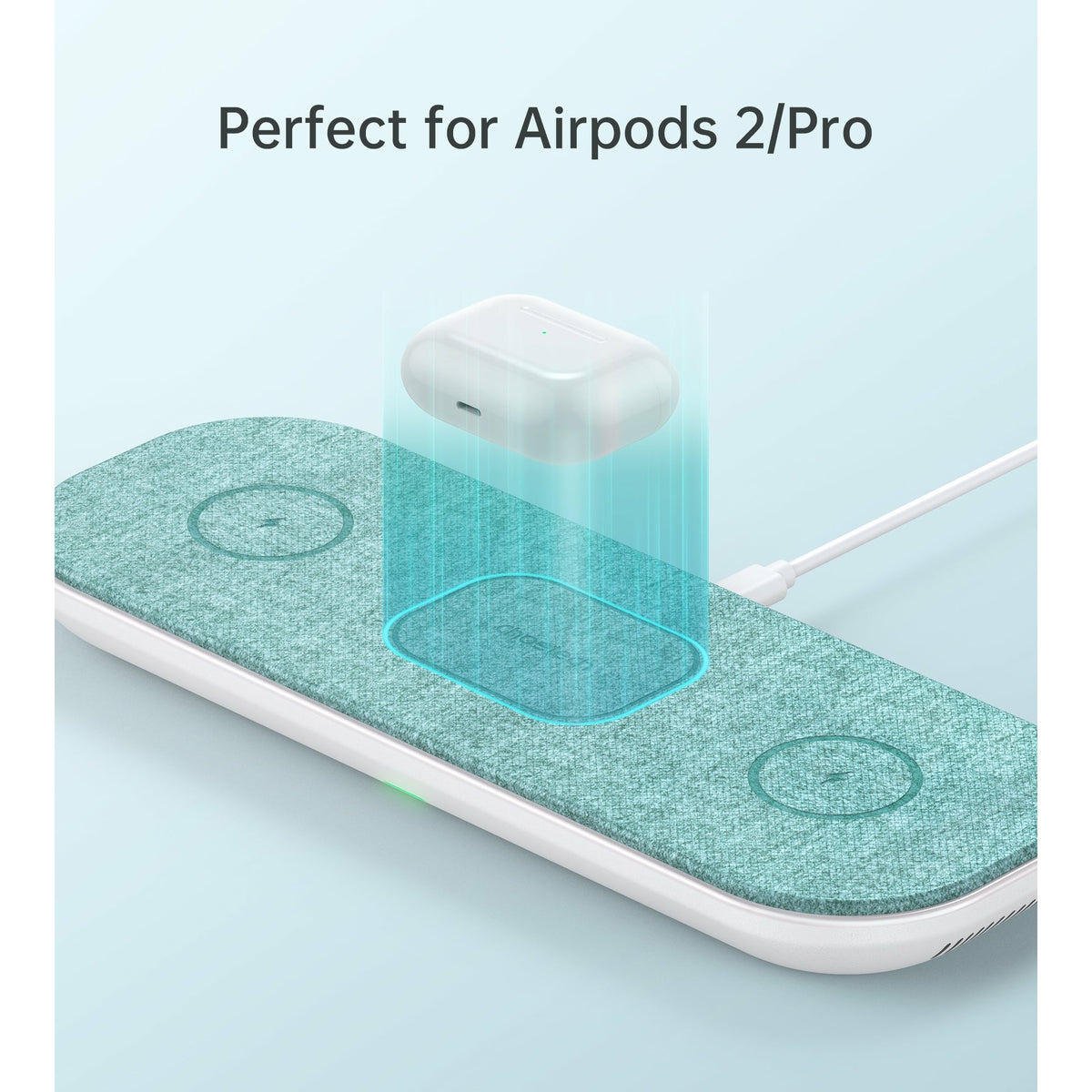 CHOETECH T569-S Magleap 3-in-1 Magnetic Wireless Charging pad with AC Adapter