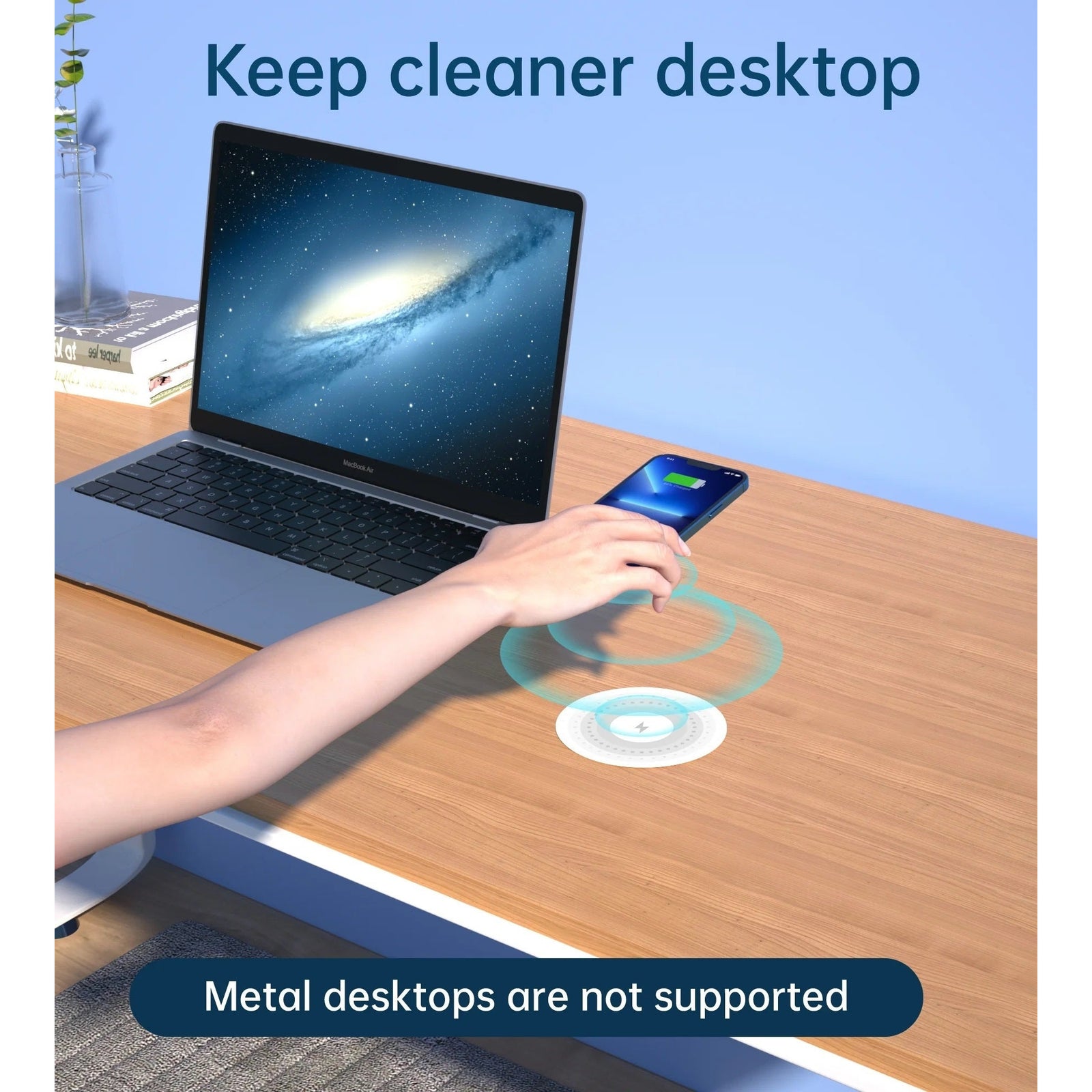 CHOETECH T590-F 10W Invisible Wireless Charger