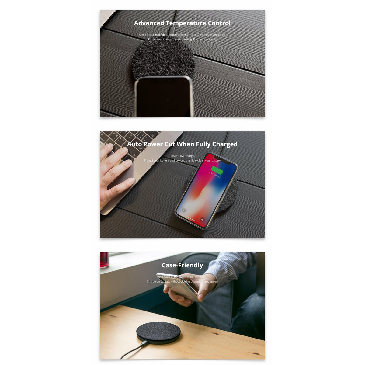Photofast AirCharge Qi Compatible 10W Fast Charge (SKU:AC8000)