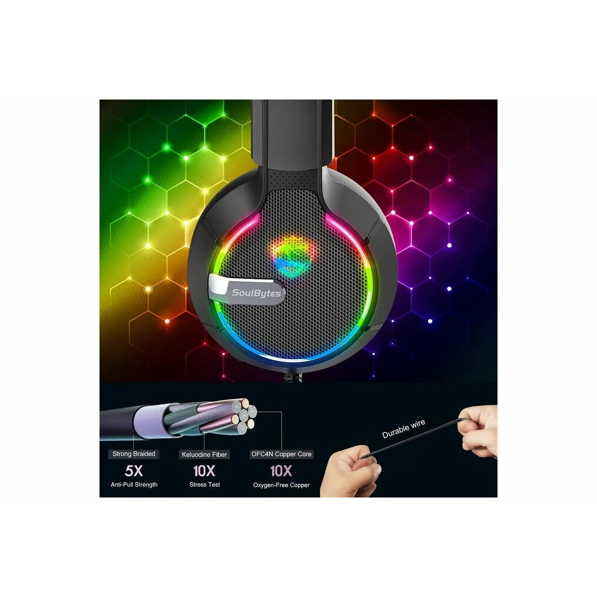 SoulBytes S19 RGB Gaming Headphones