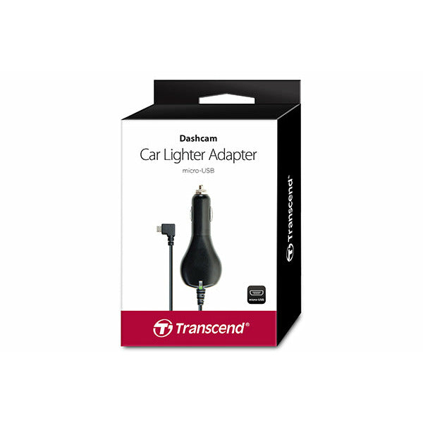 TRANSCEND TS-DPL2  Car Lighter Adapter for DrivePro, Micro-B (For DP230 / DP130 / DP110)