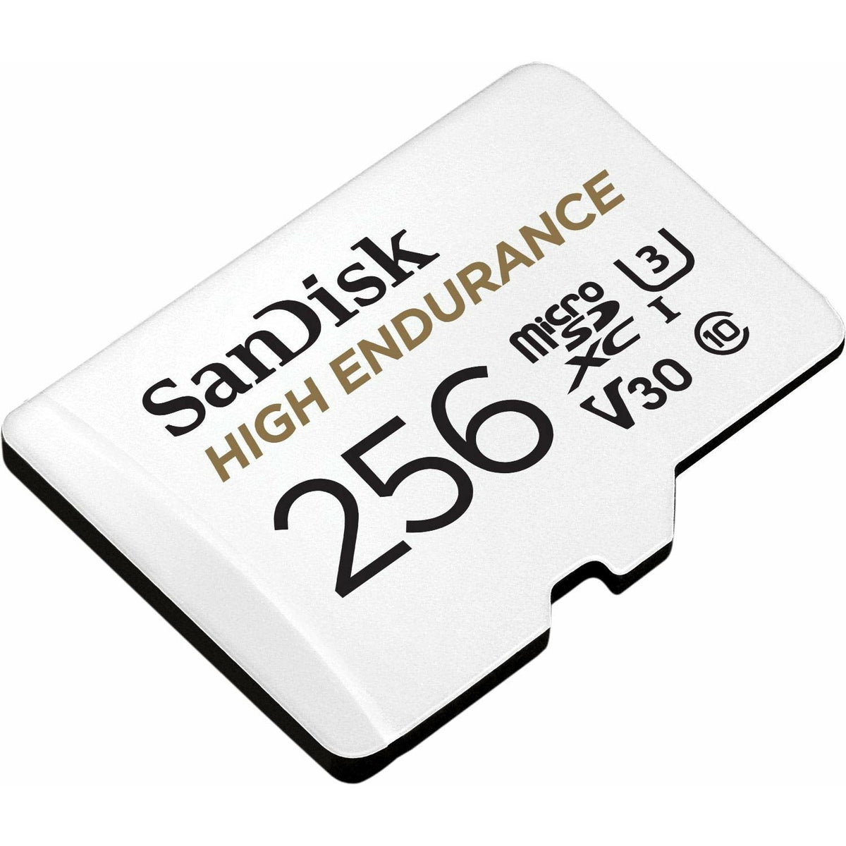 SANDISK HIGH ENDURANCE MICROSDHC CARD SQQNR 256G UHS-I C10 U3 V30 100MB/S R 40MB/S W SD ADAPTOR SDSQQNR-256G-GN6IA