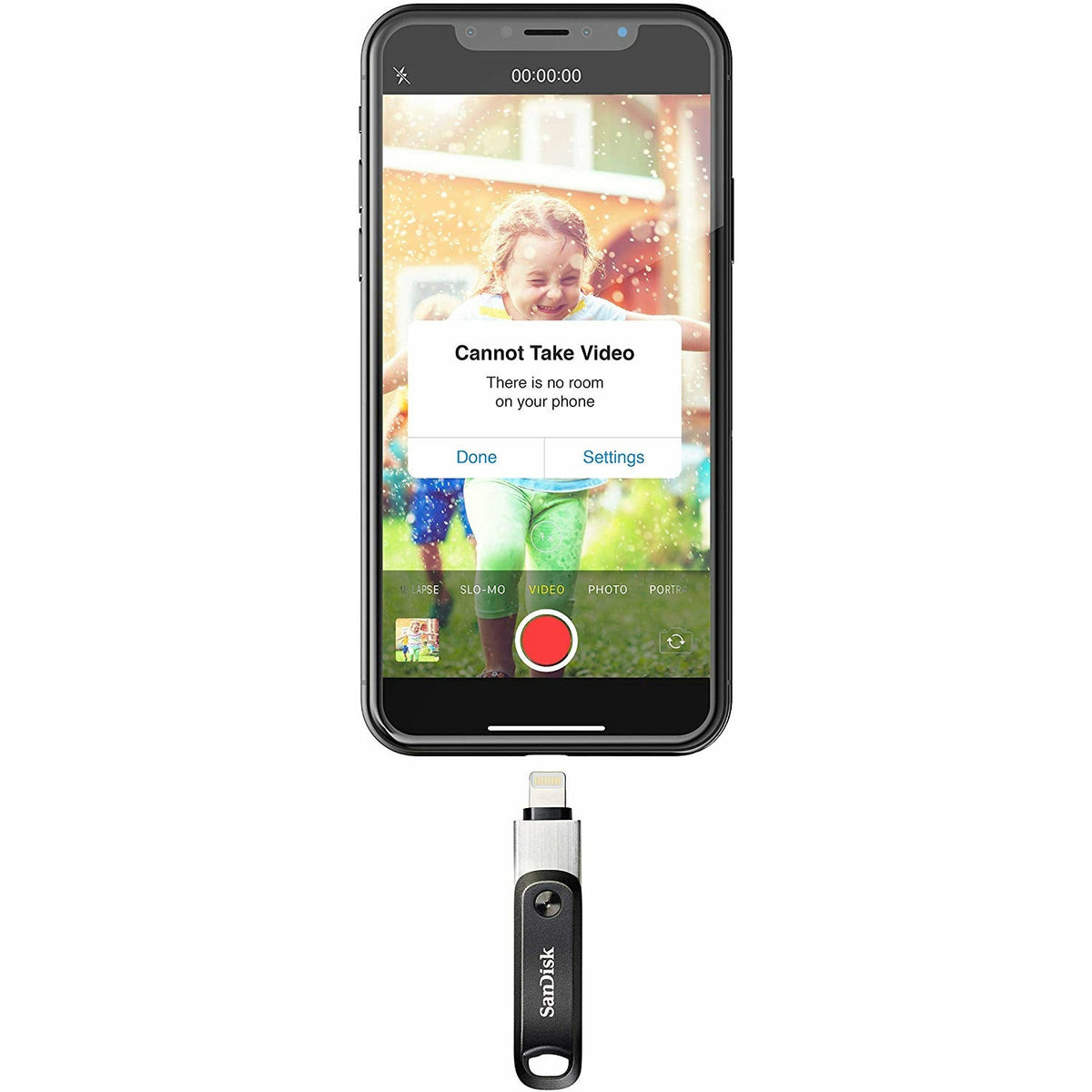 Sandisk Ixpand Flash Drive GO SDIX60N 128GB Black IOS USB 3.0  SDIX60N-128G-GN6NE