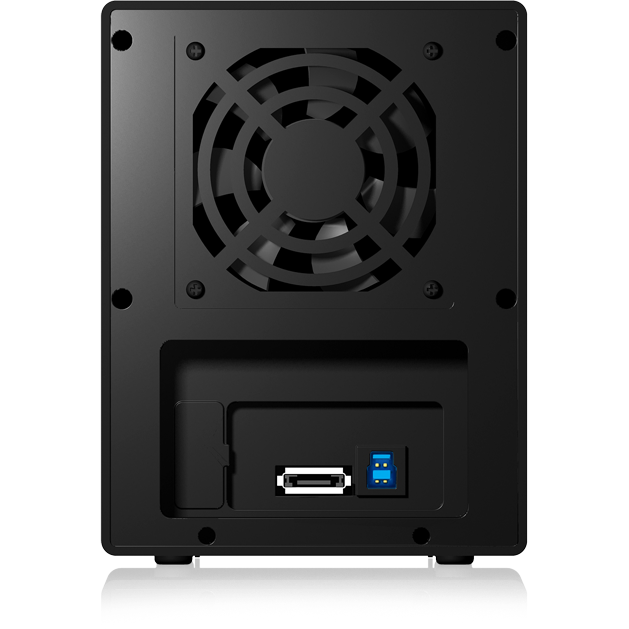ICY BOX External 4 bay RAID System for 3.5" SATA I / II / III hard disks with USB 3.0 and eSATA (IB-RD3640SU3)