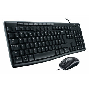 Logitech MK200 Media Keyboard Mouse (920-002693)