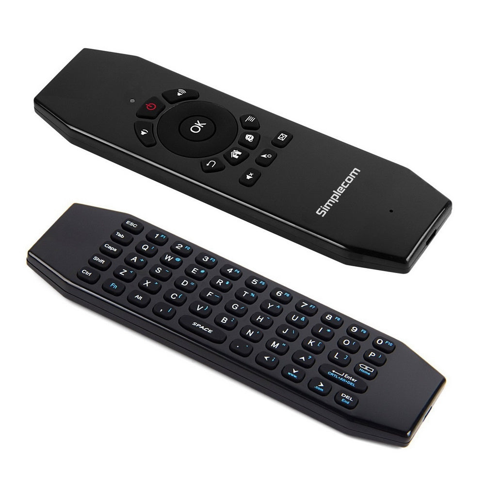 Simplecom RT150 2.4GHz Wireless Remote Air Mouse Keyboard with IR Learning