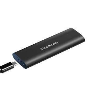 Simplecom SE516 NVMe / SATA Dual Protocol M.2 SSD Tool-Free USB-C Enclosure USB 3.2 Gen 2 10Gbps