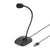 Simplecom UM360 Plug and Play USB Desktop Microphone with Headphone Jack