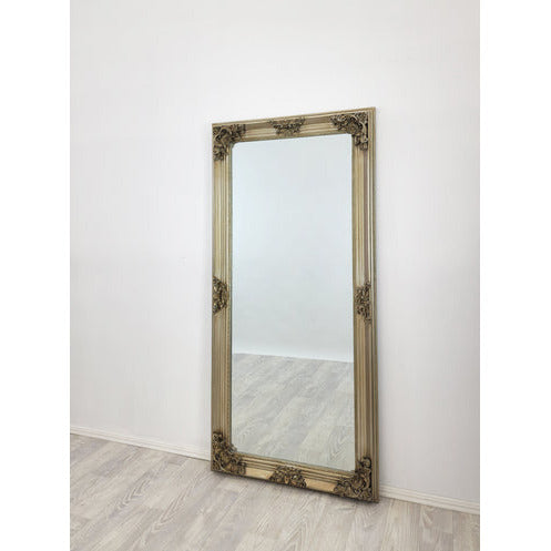 Deluxe French Provincial Ornate Mirror - Champagne - 80cm x 170cm