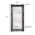 LUX French Provincial Ornate Mirror - Black