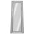 Medium Silver Beaded Framed Mirror - 70cm x 170cm