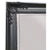 French Provincial Ornate Mirror - Black - Medium 70cm x 170cm