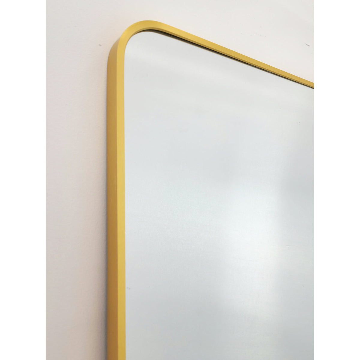 Gold Metal Rectangle Mirror - Medium 80cm x 170cm