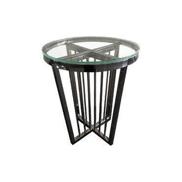 Salina Coffee Table - ClearTop - 45cm Black