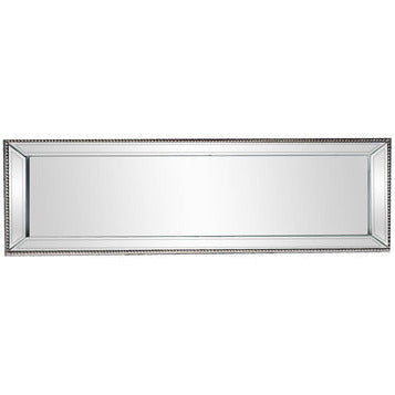 Beaded Tray - Silver Large