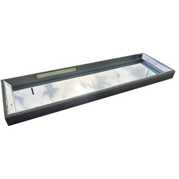 Beaded Tray - Silver Large