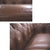 Sonny 3+2.5 Seater Genuine Leather Sofa Chestfield Lounge Couch - Butterscotch