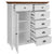 Virginia Tallboy 6 Chest of Drawers Solid Pine Wood Bed Storage Cabinet - White