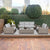 Sophy 3+2+1 Seater Wicker Rattan Outdoor Sofa Set Coffee Side Table Chair Lounge