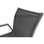 Iberia 2pc Set Aluminium Outdoor Dining Table Chair Charcoal