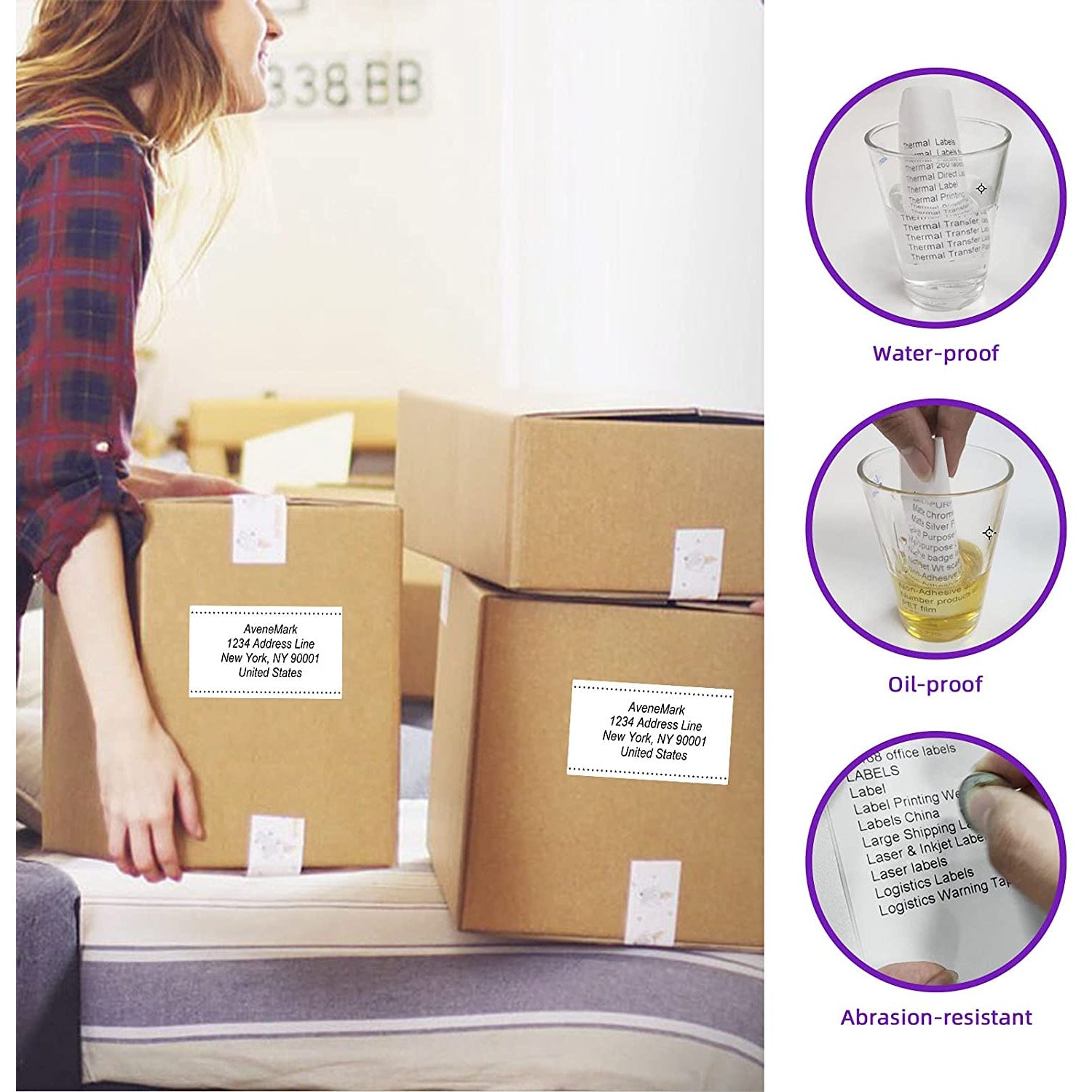 3X DK11202 DK 11202 Thermal Labels For Brother QL500 QL 560 570 580N 1060N ETC