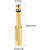 1/4 6.35mm Mono Male To RCA Female Audio Connector Adapter GOLD Plated"