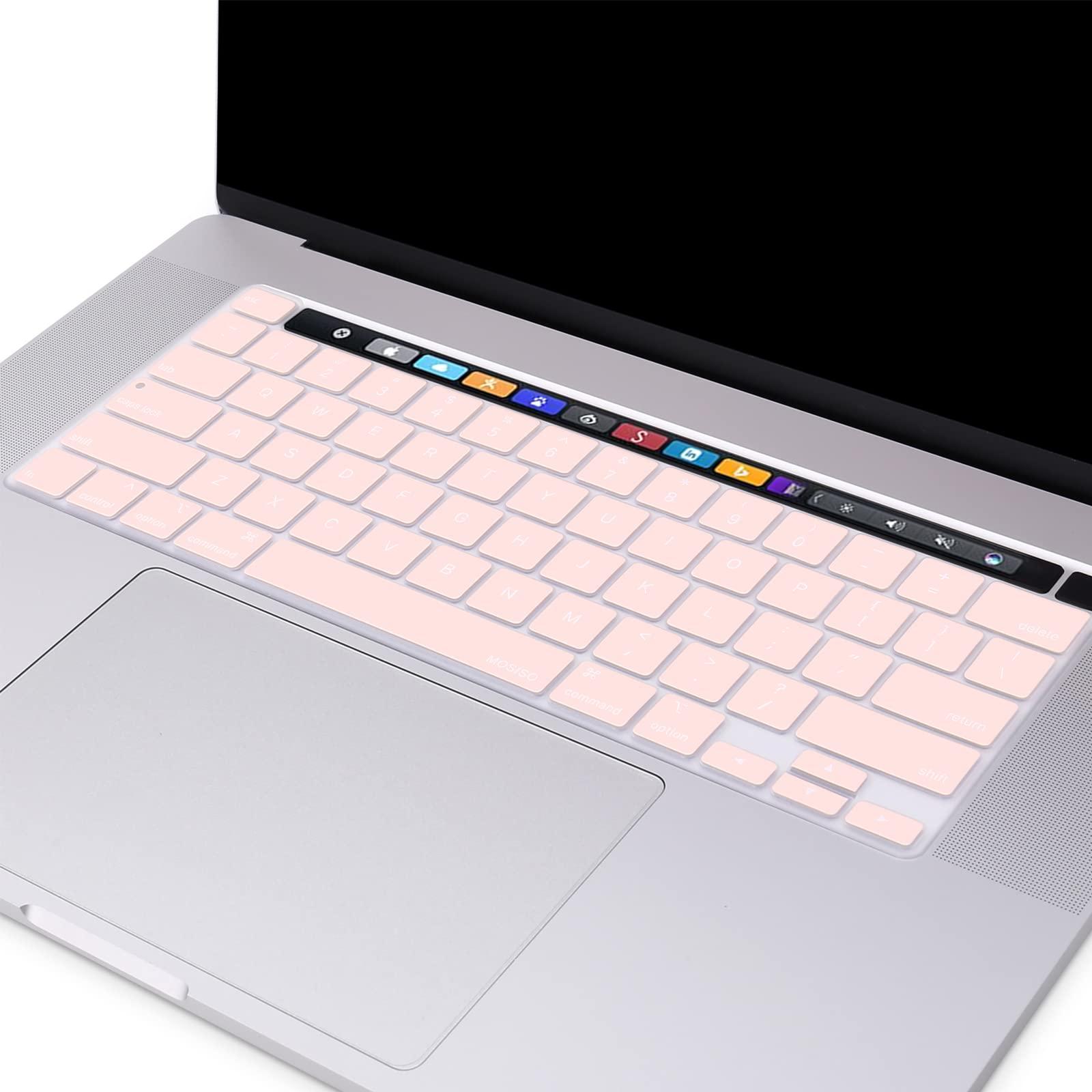 Keyboard Cover Skin For MacBook Pro 13 Pro 16 A2338 A2289 A2251 A2141 M1 M2 2020 to 2023 Pink