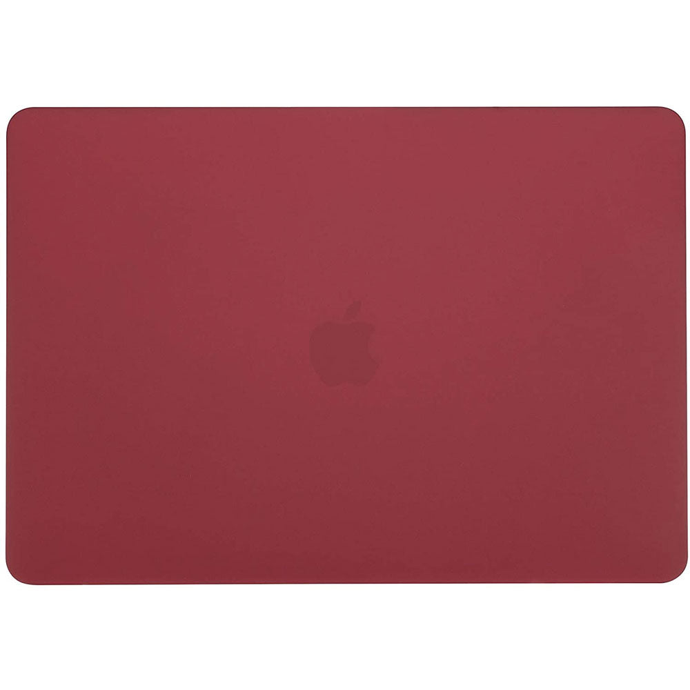 Dark Red MacBook Pro 13 inch 2020 A2338 A2251 A2289 Matte Shell Case Keyboard Cover Touch Bar