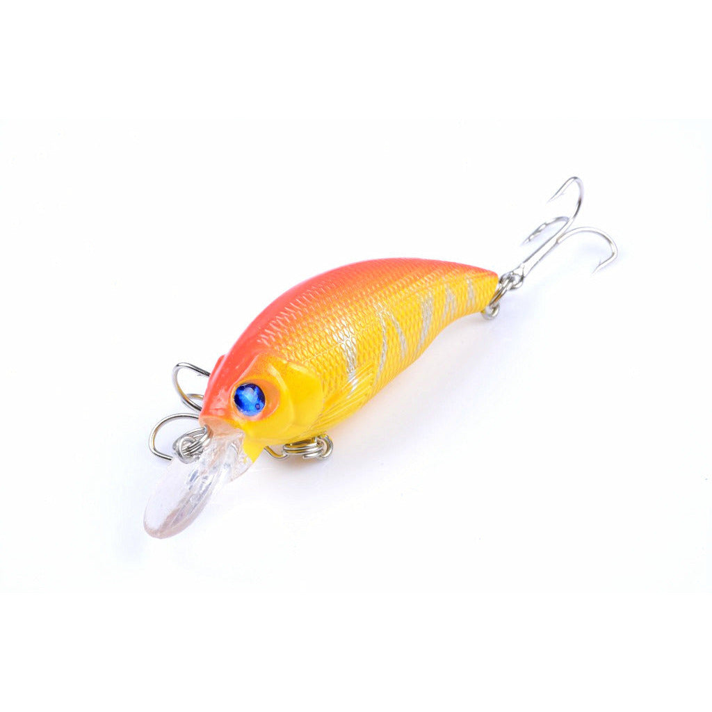 4x 7.5cm Popper Crank Bait Fishing Lure Lures Surface Tackle Saltwater