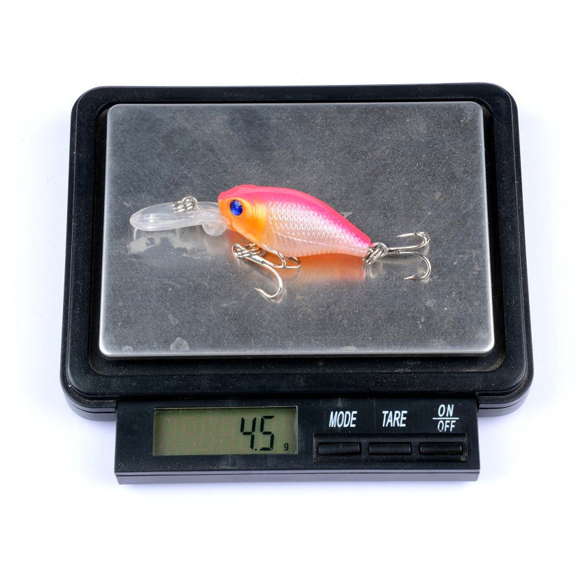 6x 6cm Popper Crank Bait Fishing Lure Lures Surface Tackle Saltwater