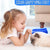 Cat Self Groomer Catnip  Dog Cat Toy Corner Groomer Wall Corner Scratcher Comb Grooming Massage Brush Blue