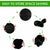 6-Layer 120cm Foldable Herb Vegetable Fruit Drying Dehydrating Rack Mesh Hanging Dryer