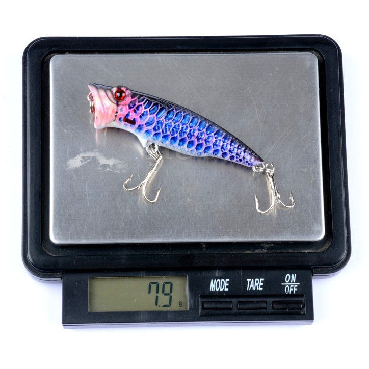 4X 6.5cm Popper Poppers Fishing Lure Lures Surface Tackle Fresh Saltwater