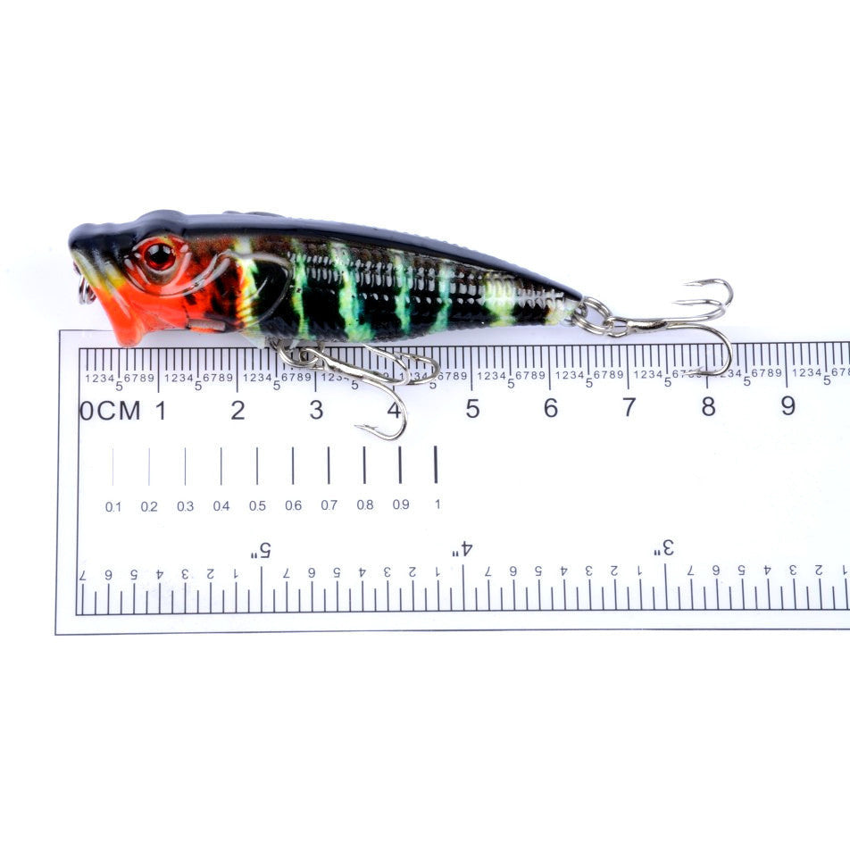 4X 6.5cm Popper Poppers Fishing Lure Lures Surface Tackle Fresh Saltwater