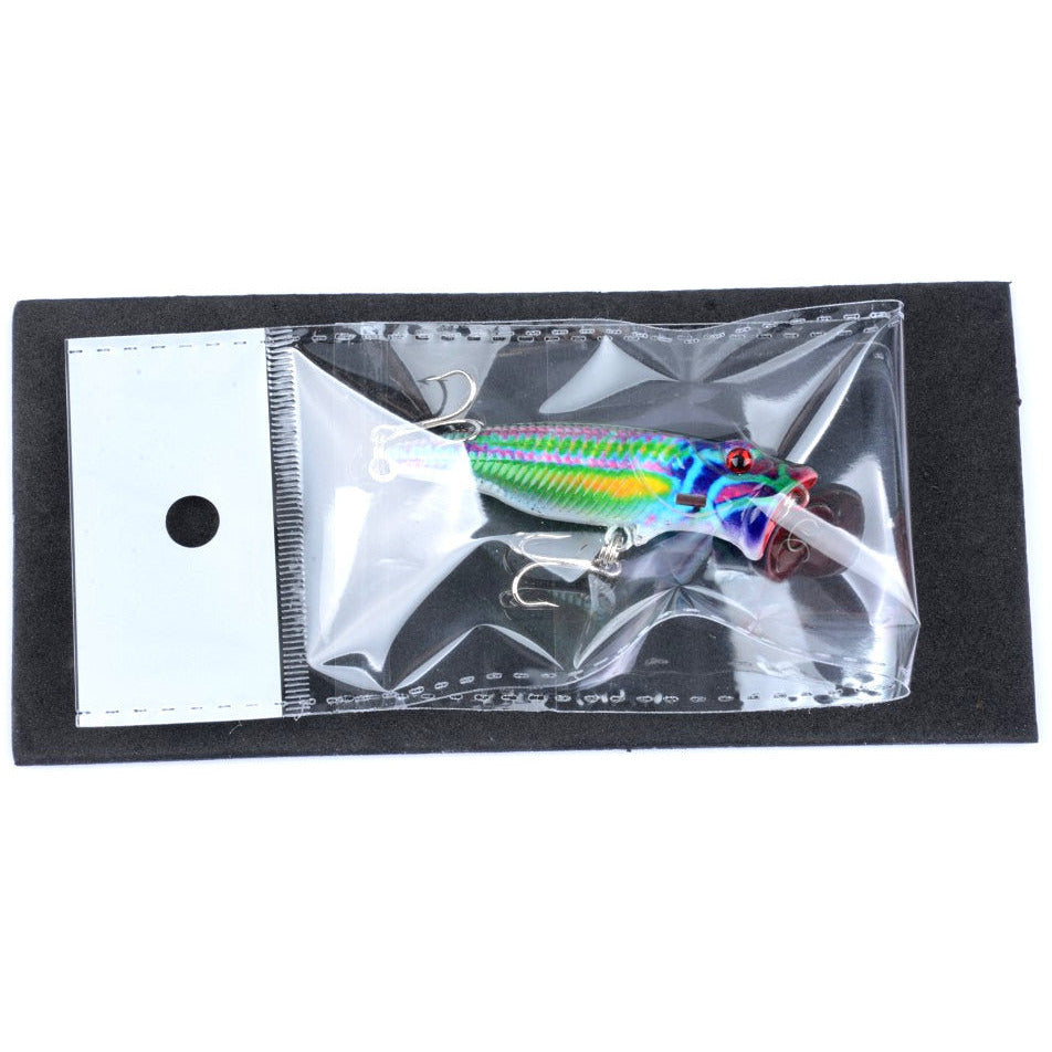 4X 6.5cm Popper Poppers Fishing Lure Lures Surface Tackle Fresh Saltwater