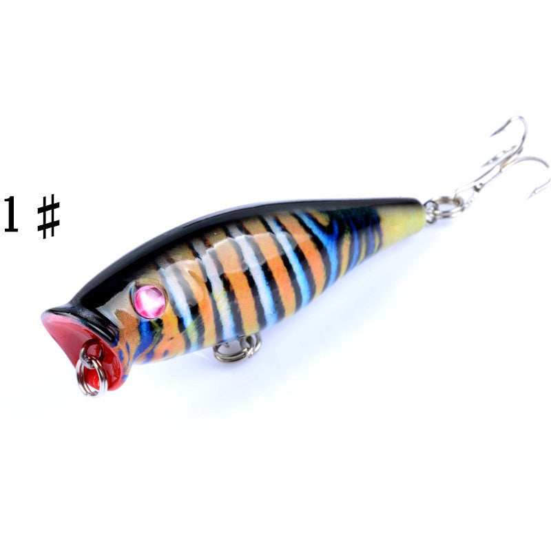 5X 7.5cm Popper Poppers Fishing Lure Lures Surface Tackle Fresh Saltwater