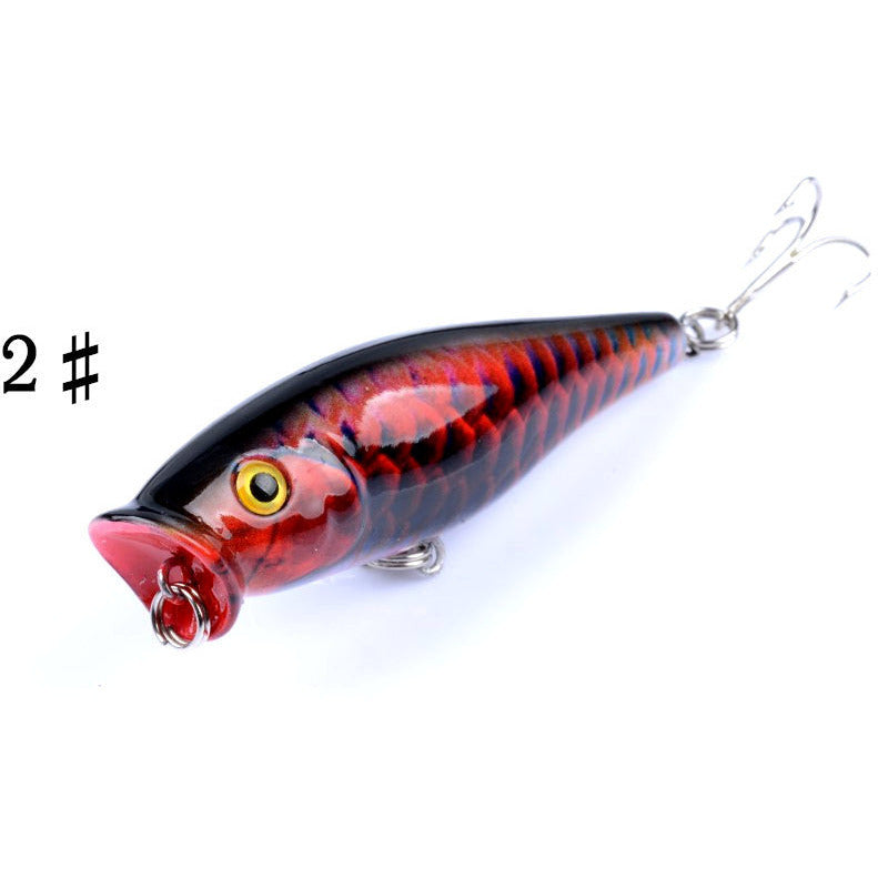 5X 7.5cm Popper Poppers Fishing Lure Lures Surface Tackle Fresh Saltwater