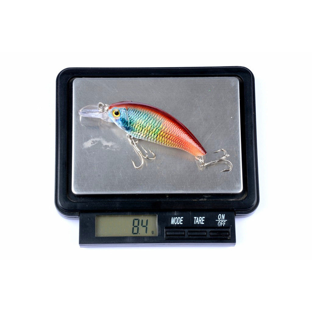 4x 7.5cm Popper Crank Bait Fishing Lure Lures Surface Tackle Saltwater